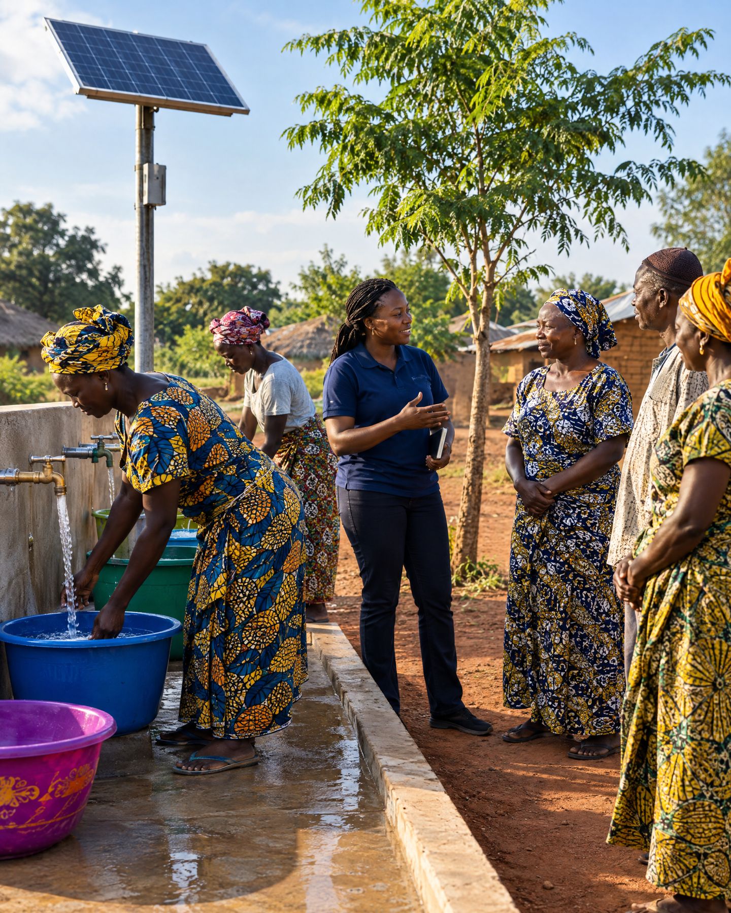 Acteurs du développement sur le terrain
